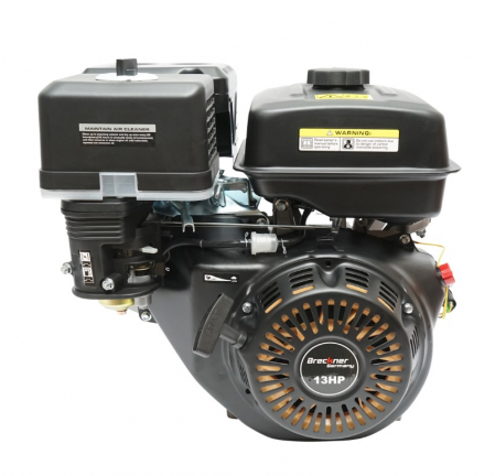 Motor pe benzina 13CP + fulie dubla ax cu pana 25mm + ulei 4 timpi DISGM23 (BK19819+F+U) [4]