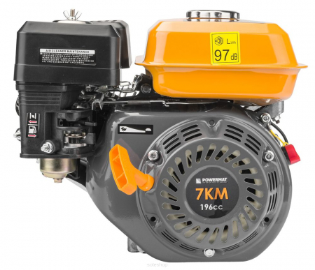Motor pe benzina 4 timpi 7CP ax 19mm  (PM-SSP-719T) [1]
