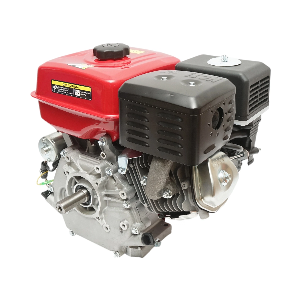 Motoare benzina - Motor pe benzina 9CP, 4 timpi cu protectie circuit, ax cu pana 25mm, pornire cheie/sfoara (DISLH01E)