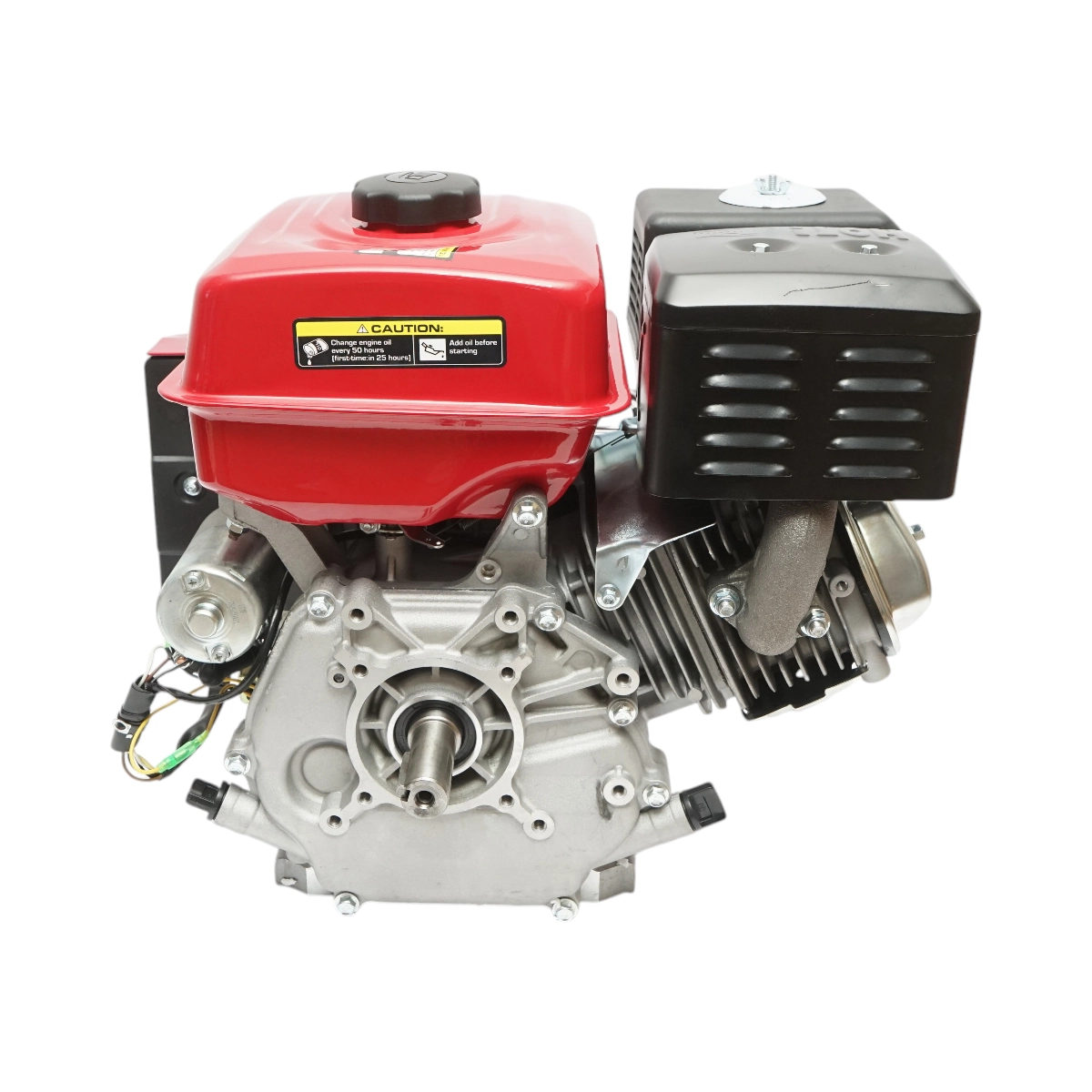 Motor pe benzina 9CP, 4 timpi cu protectie circuit, ax cu pana 25mm, pornire cheie/sfoara (DISLH01E) [1]