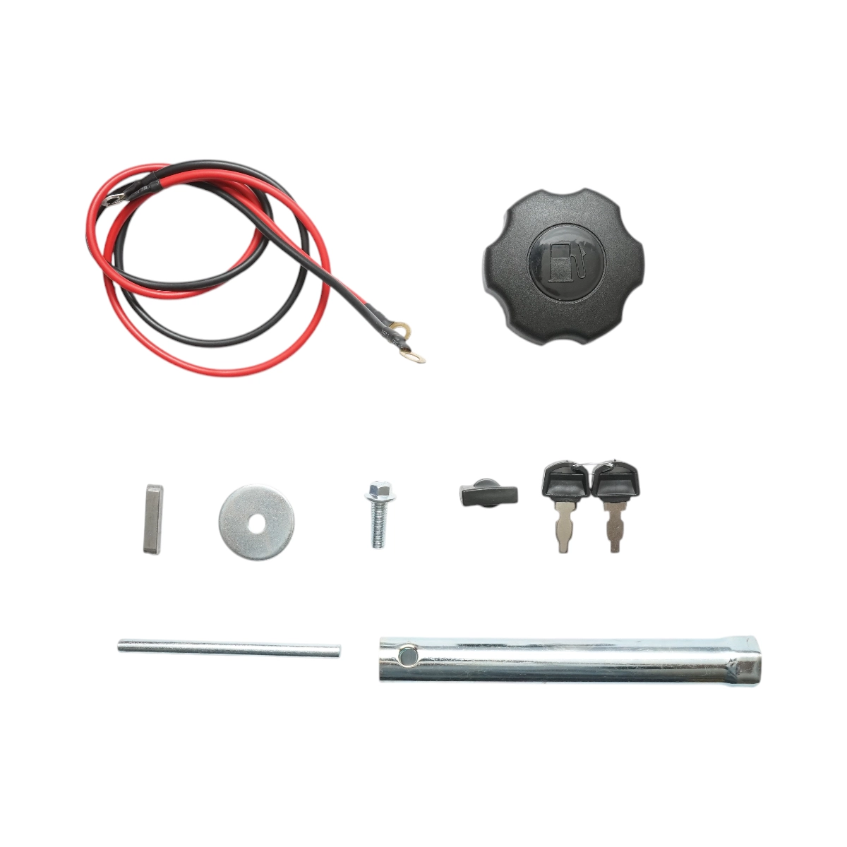 Motor pe benzina 9CP, 4 timpi cu protectie circuit, ax cu pana 25mm, pornire cheie/sfoara (DISLH01E) [7]