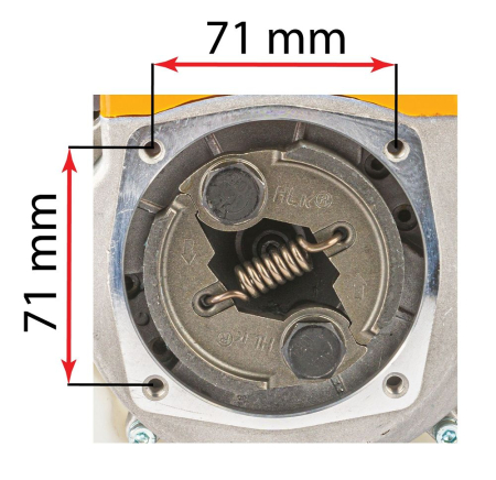 Motor pentru motocoasă pe benzină 49 cm³, 6 CP, 2 timpi, ambreiaj centrifugal, carburator MIDORI, 11.000 rpm (PM-KS-600T-SI) [6]