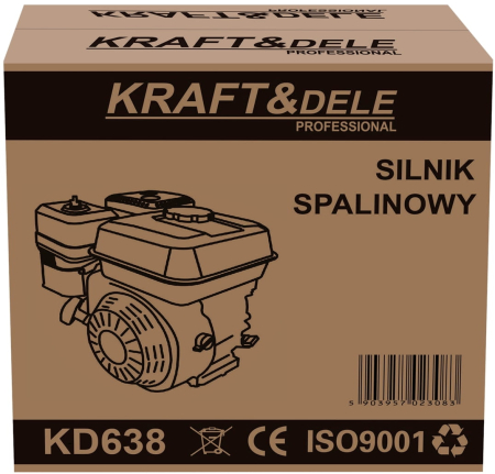 Motor termic 7 CP cu arbore 20 mm pentru utilaje si echipamente (KD638) [11]