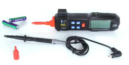 Multimetru digital tip stilou 600V, 600mA, 60MΩ, 60000μF, NCV, cu lanterna si afisaj iluminat (M04014) [5]