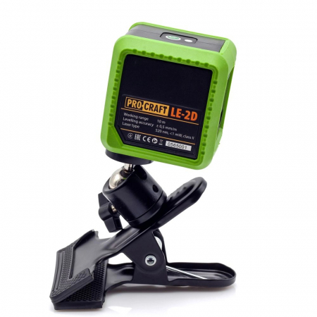 Nivela laser 10m + suport linii verzi (LE-2D) [4]