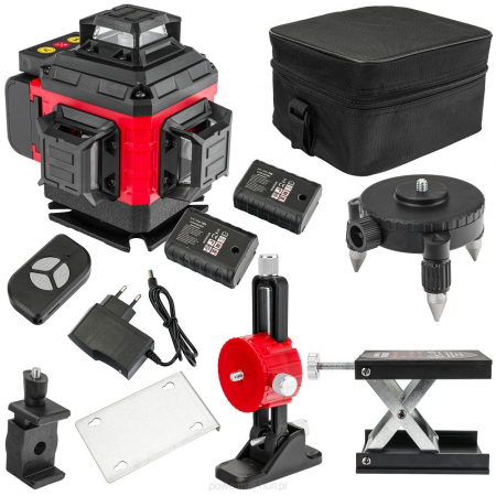 Nivela laser 360grade rotativ incrucisat 40m 16 linii + suporti si geanta (RTPLK0036) [20]