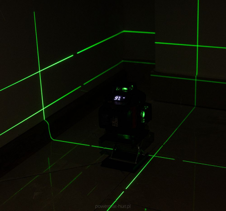 Nivela laser 360grade rotativ incrucisat 40m 16 linii + suporti si geanta (RTPLK0036) [12]