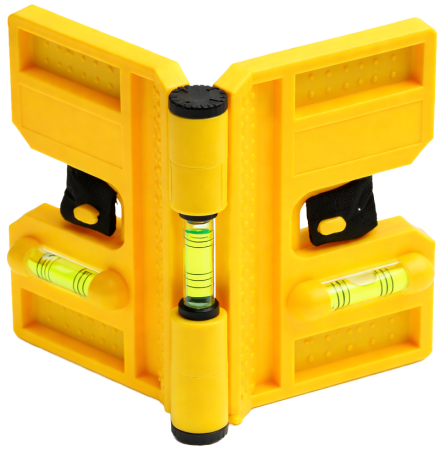 Nivela pentru colturi 3 bule unghiulara stalp cu magnet (KD10563) [3]