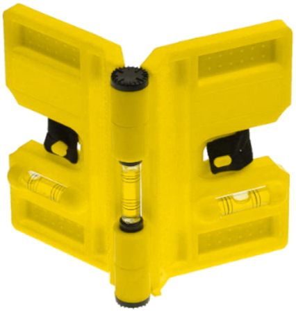 Altele - Nivela pentru colturi 3 bule unghiulara stalp cu magnet (KD10563)