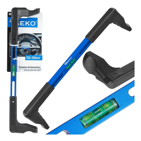 Altele - Nivela volan auto 255-350 mm din aluminiu pentru geometrie roti (G02546)