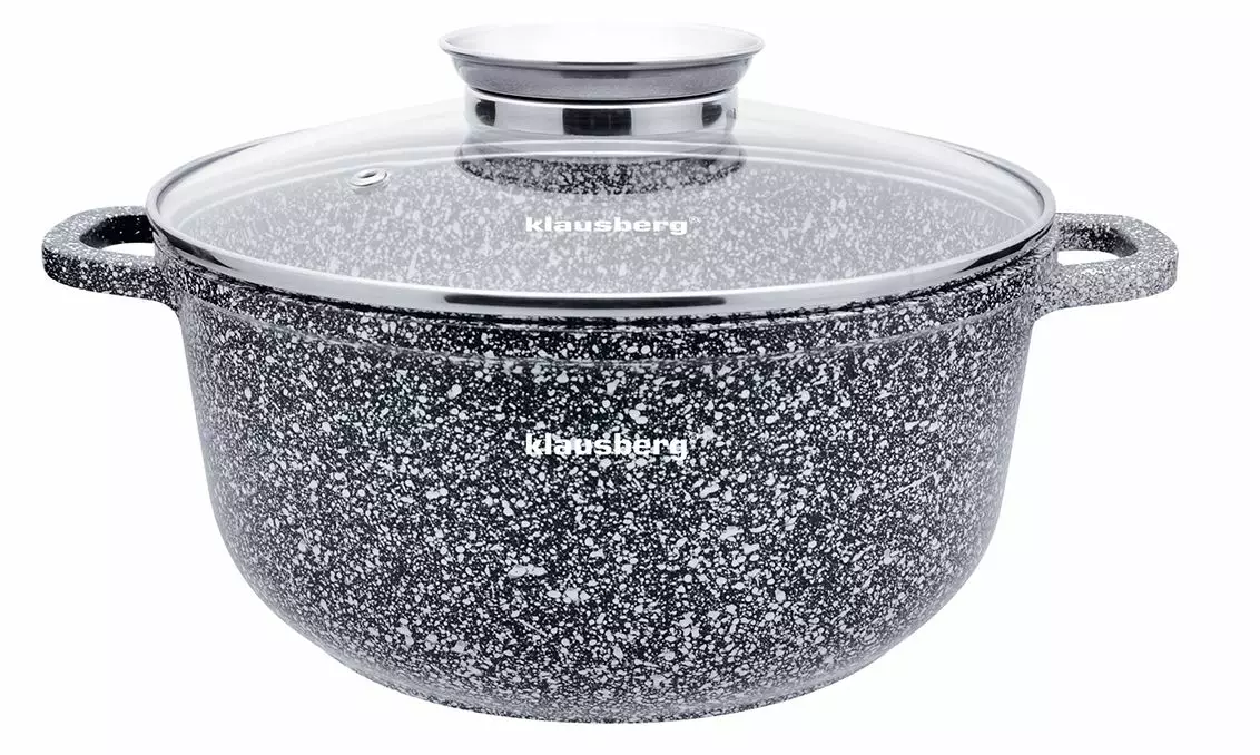 Oale si cratite - Oala cu capac din aluminiu 3.3 L 22 cm (KB-7521)