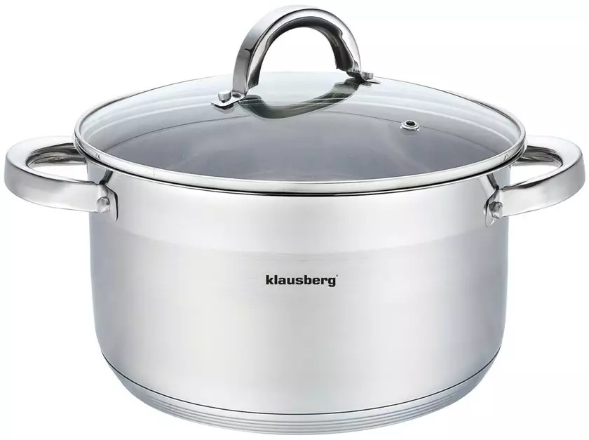 Oale si cratite - Oala cu capac din otel inoxidabil 7.5 L, 26 cm (KB-7127)