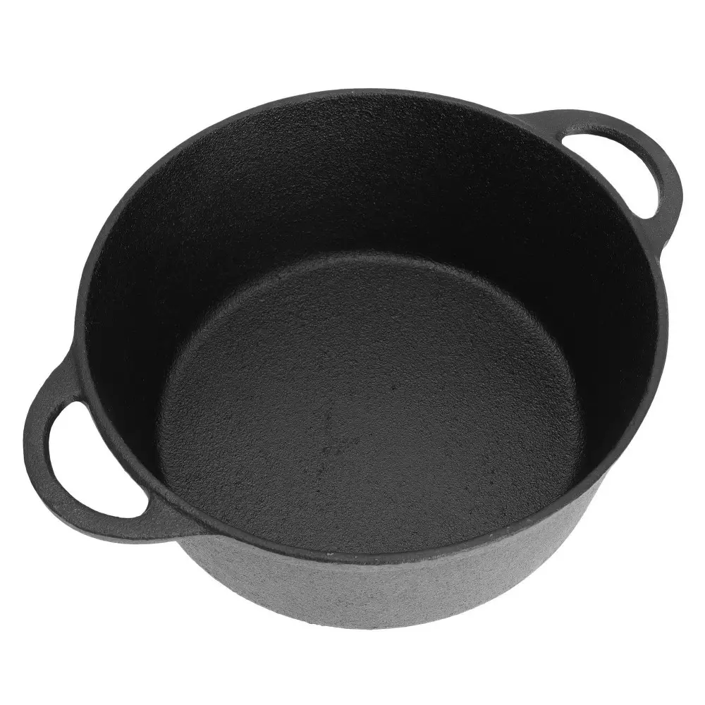 Oala cu capac fonta neagra 2.4 l 21 cm (KH-2253) [3]