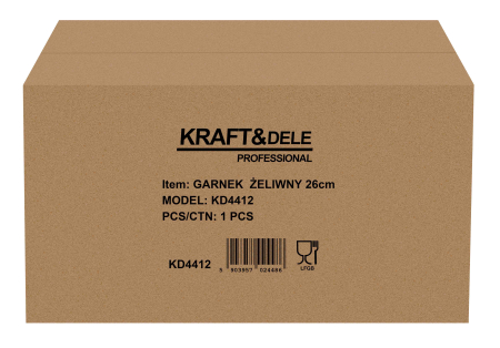 Oala din fonta 26 cm cu capac 2 in 1, tigaie reversibila pentru paine friptura si gatit la cuptor (KD4412) [11]