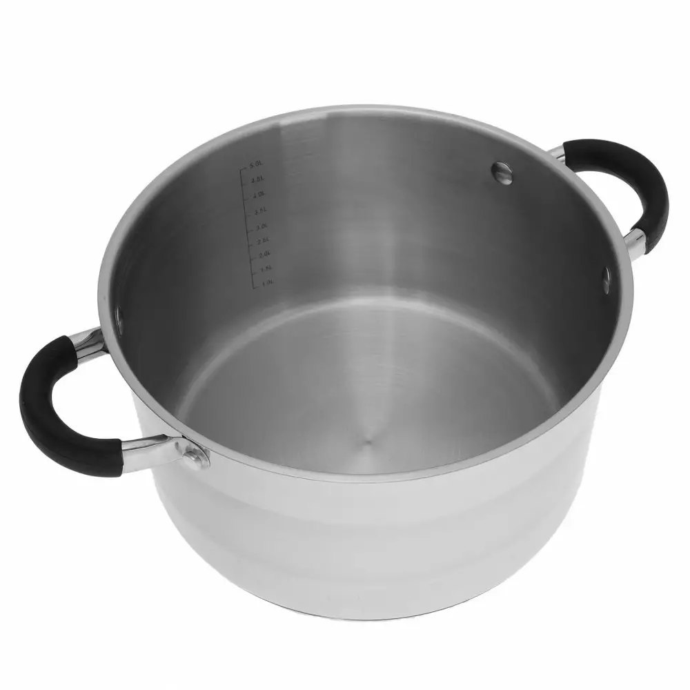 Oala din otel inoxidabil  6 L, 24 cm (KH-4346) [2]