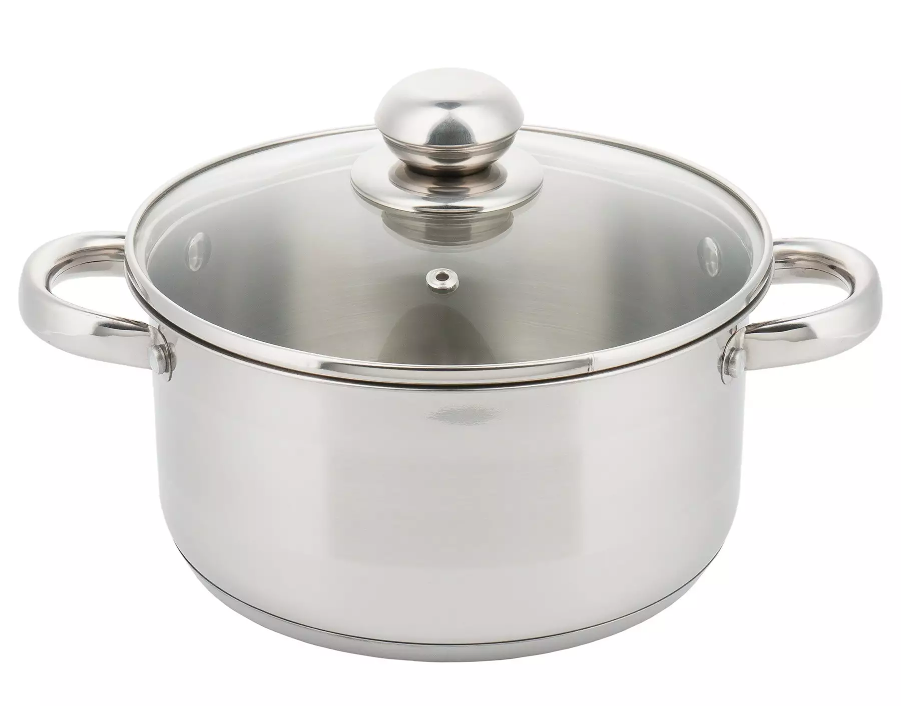 Oale si cratite - Oala din otel inoxidabil, diametru 18 cm, capacitate 2.1 l (KH-4328)