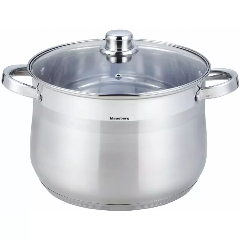 Oale si cratite - Oala din otel inoxidabil, diametru 24 cm, capacitate 8.6 l (KB-7163)