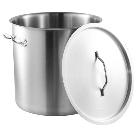 Oale si cratite - Oala inalta volum mare 33 l din otel inoxidabil 35 cm (KH-1964)
