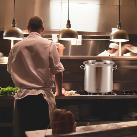 Oala inalta volum mare 33 l din otel inoxidabil 35 cm (KH-1964) [4]