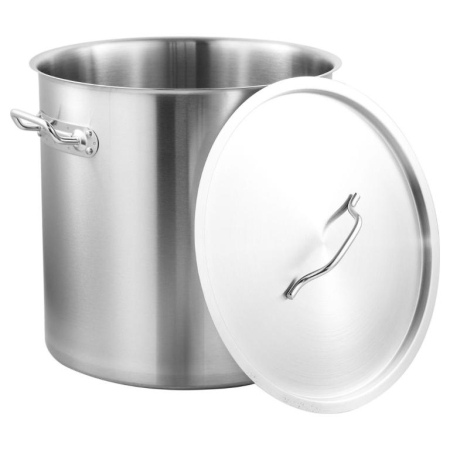 Oale si cratite - Oala inalta volum mare 50 l din otel inoxidabil 40 cm (KH-1966)