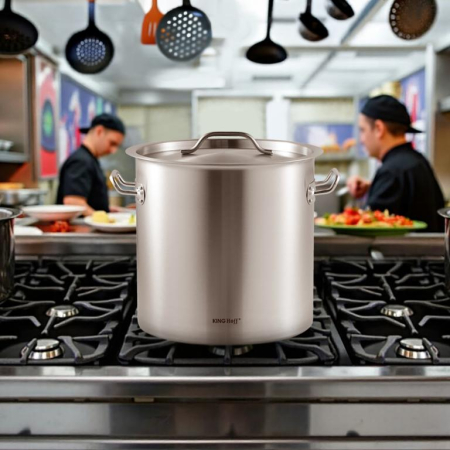 Oala pentru fierbere din otel inoxidabil, diametru 28 cm, capacitate 17 l (KH-1961) [11]