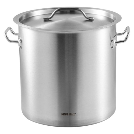 Oala pentru fierbere din otel inoxidabil, diametru 30 cm, capacitate 21 l (KH-1962) [1]