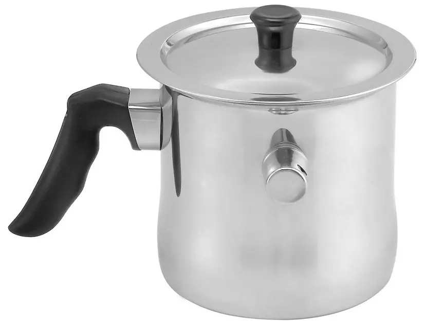 Oale si cratite - Oala pentru lapte din otel 1.5 l (KH-3111)