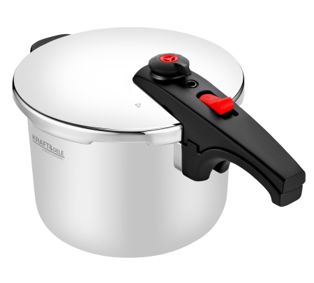 Oala sub presiune inox 8L 22 cm cu 7 sisteme de siguranta pentru gatit rapid (KD4297) [5]
