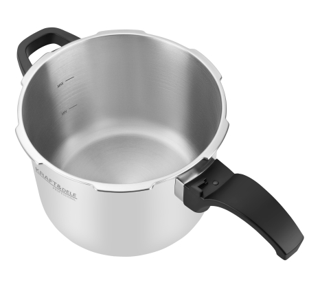 Oala sub presiune inox 8L 22 cm cu 7 sisteme de siguranta pentru gatit rapid (KD4297) [9]