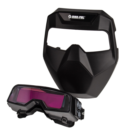 Sudura / taiere - Ochelari de sudura cu filtru automat, DIN 5-13, protectie ochi pentru sudare TIG MIG MAG MMA (M79385)
