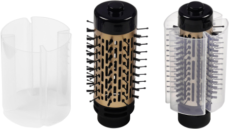 Ondulator uscator par 1400W perie rotativa accesorii interschimbabile 40mm 50mm coafare 2in1 (KD4396) [12]
