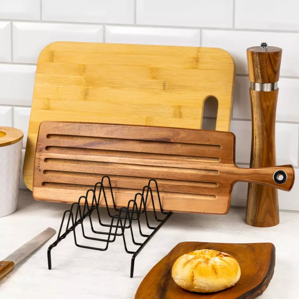 Organizator raft depozitare vase, otel, negru (KH-1717) [2]