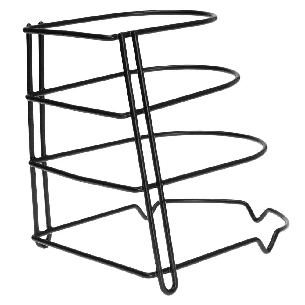 Organizator si suport pentru tigai cu 4 niveluri din otel  (KH-1582) [2]