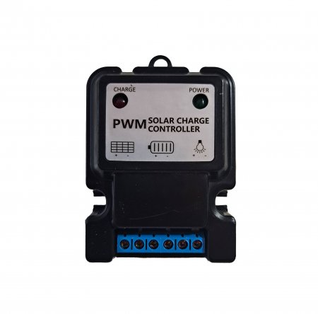 Pachet aparat generator impulsuri 12 Joule panou solar 30W baterie 12V 12Ah cutie din inox pentru gard electric (BK87633) [11]