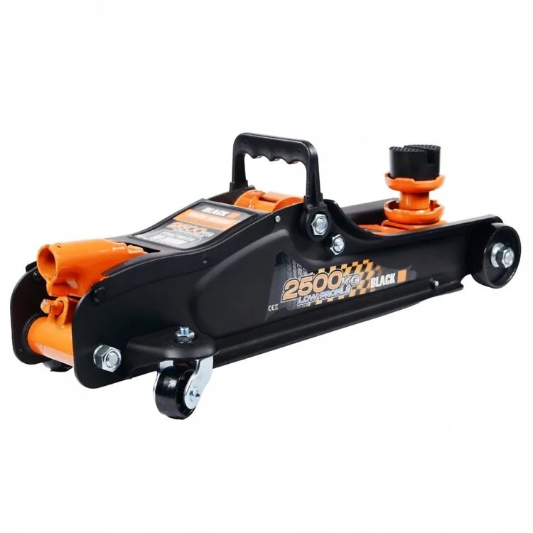 Pachet cric hidraulic 2.5T + cheie cruce prezoane + set 2 pene blocare vehicul (14306-N+KD10532+PM-GKPK-133T) [6]