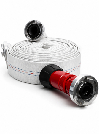 Furtun - Pachet furtun apa pompieri 20m cu conectori 1 tol si teava refulare 1 tol (TA530+TA528)