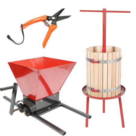 Accesorii piese - Pachet zdrobitor 300kg h + teasc 32L 180 kg h + foarfeca (Z+T+F)