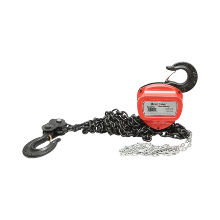 Ancorare si ridicare - Palan manual cu lant 3m, sarcina maxima 5000kg, carlig cu siguranta 5T DISVE57 (BK99793)