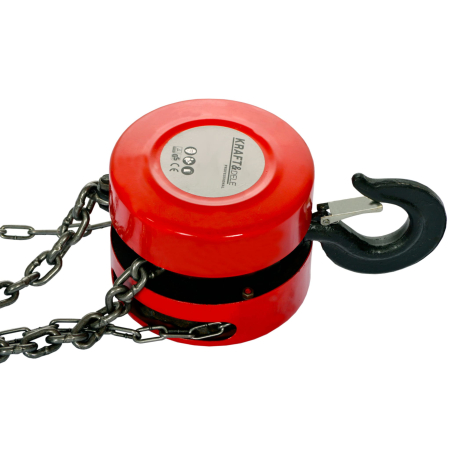 Palan troliu macara scripete manual 1000kg 1T cu parghie si lant (KD1115) [1]