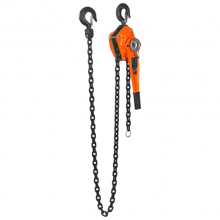 Scripete - Palan troliu macara scripete manual 3000kg 3T cu parghie si lant 3m 10mm (KD3505)