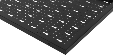 Panou metalic scule 120x60 cm, 3 segmente, perforat, cu carlige si recipiente (KD11898) [9]