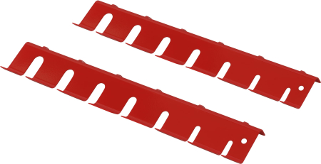 Panou metalic scule 120x60 cm, 3 segmente, perforat, cu carlige si recipiente (KD11898) [6]