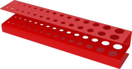 Panou metalic scule 80x60 cm, perforat, montare perete, cu suporturi si carlige (KD11896) [17]