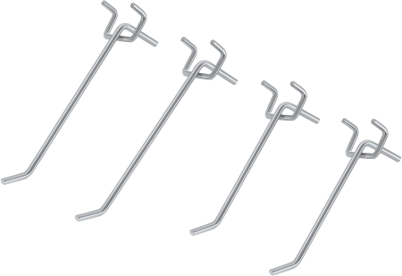 Panou metalic scule 80x60 cm, perforat, montare perete, cu suporturi si carlige (KD11896) [21]