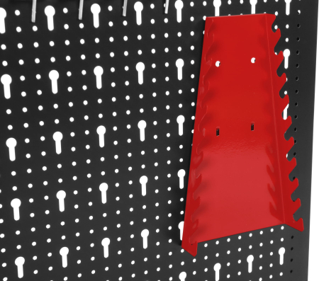 Panou metalic scule 80x60 cm, perforat, montare perete, cu suporturi si carlige (KD11896) [10]