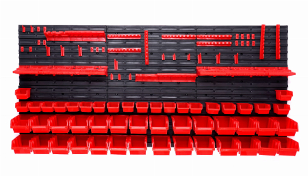 Panou pentru organizare scule de perete 170 x 78 cm + accesorii (KD11861) [1]