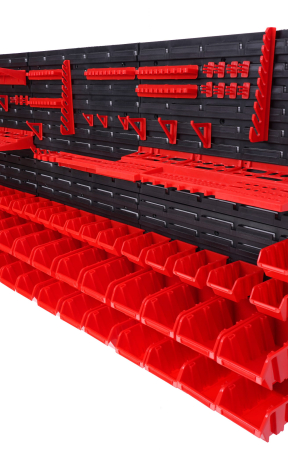 Panou pentru organizare scule de perete 170 x 78 cm + accesorii (KD11861) [9]