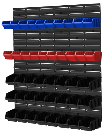 Produse noi (necategorizate) - Panou pentru organizare scule de perete  78 x 78 cm + accesorii (KD11864)