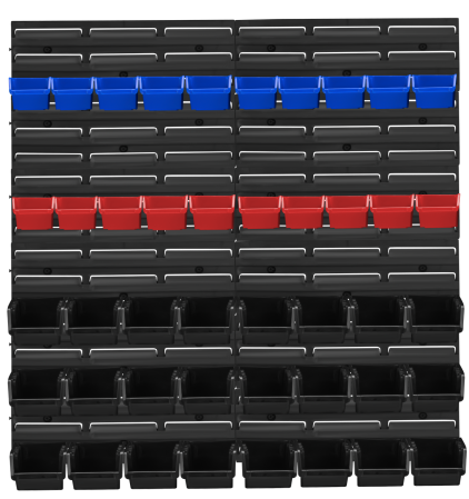 Panou pentru organizare scule de perete  78 x 78 cm + accesorii (KD11864) [6]