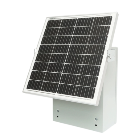 Cutie de protectie cu panou solar 30W pentru gard electric cu tablou metalic IP65 si suport montaj (BK88680) [3]